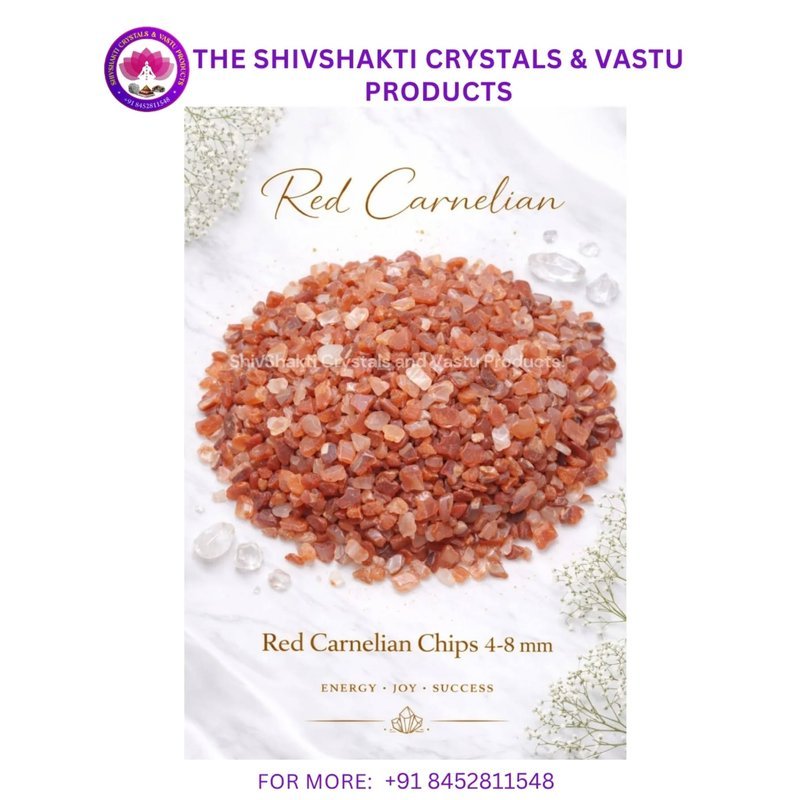 Red Carnelian Chips Stone