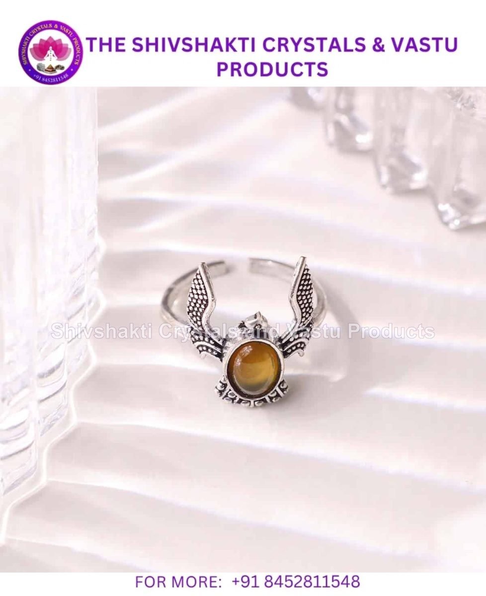 Red Carnelian Eagle Ring