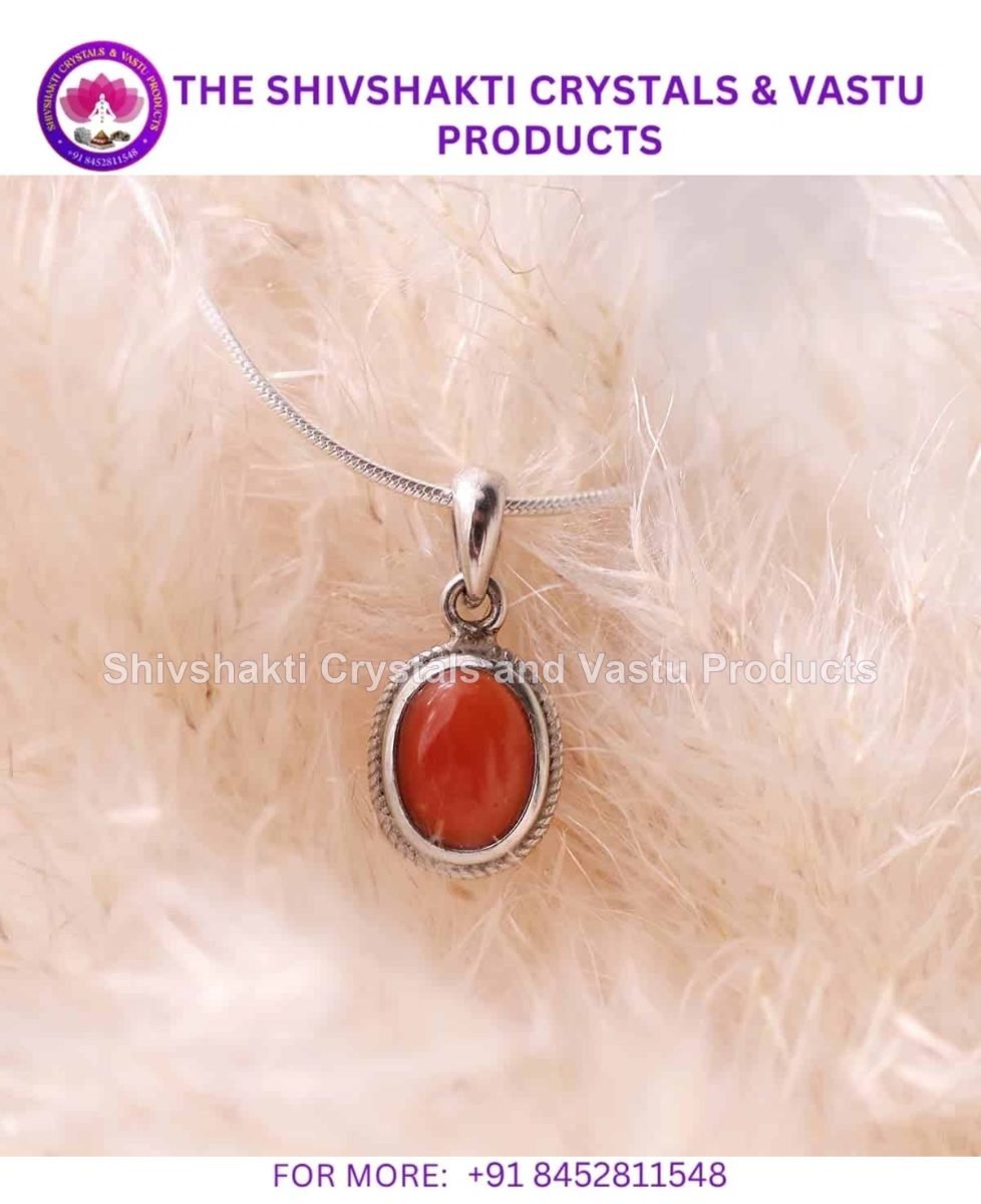 Red Coral Pendant