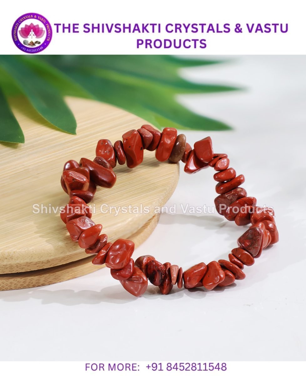 Red Jasper Chips Bracelet