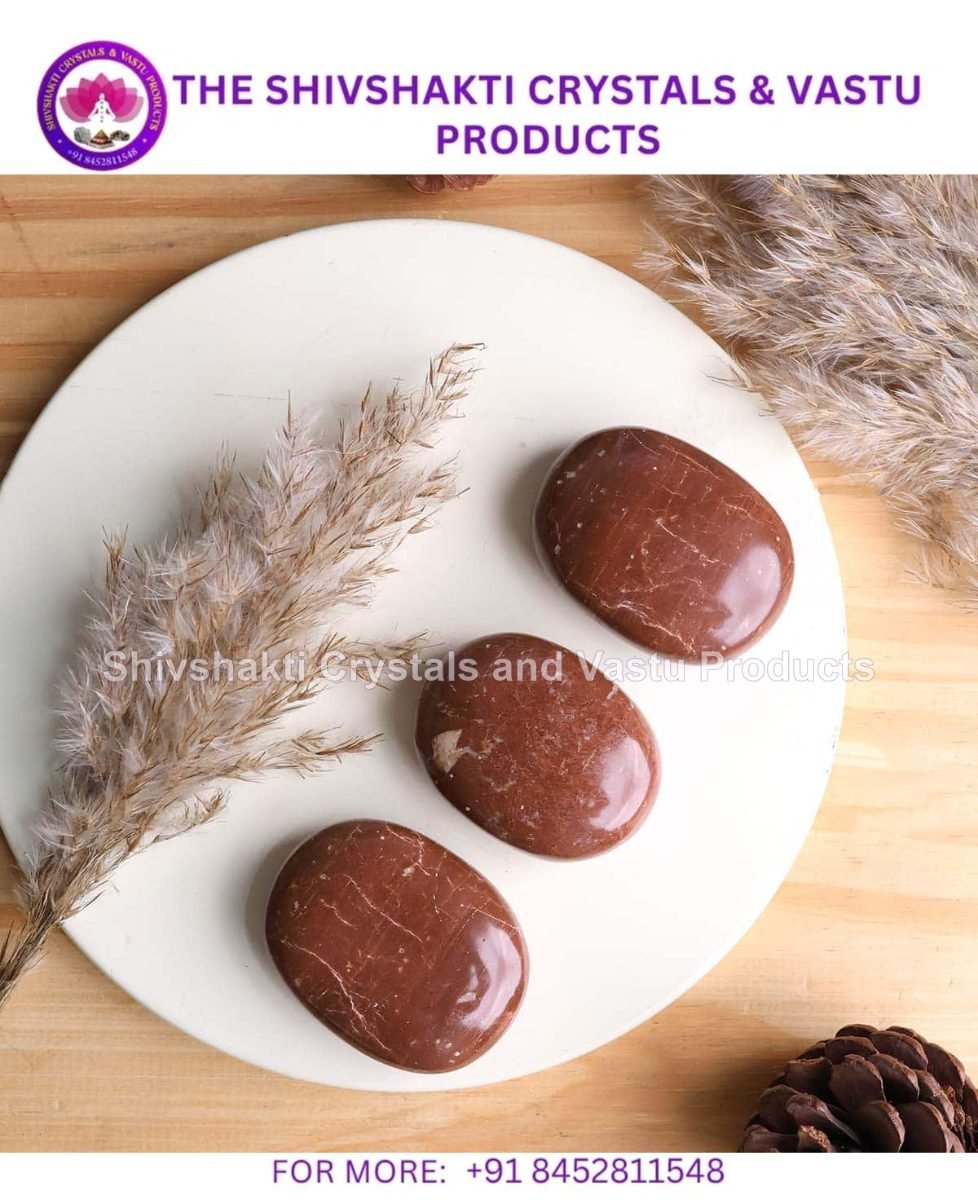 Red Jasper Palm Stone