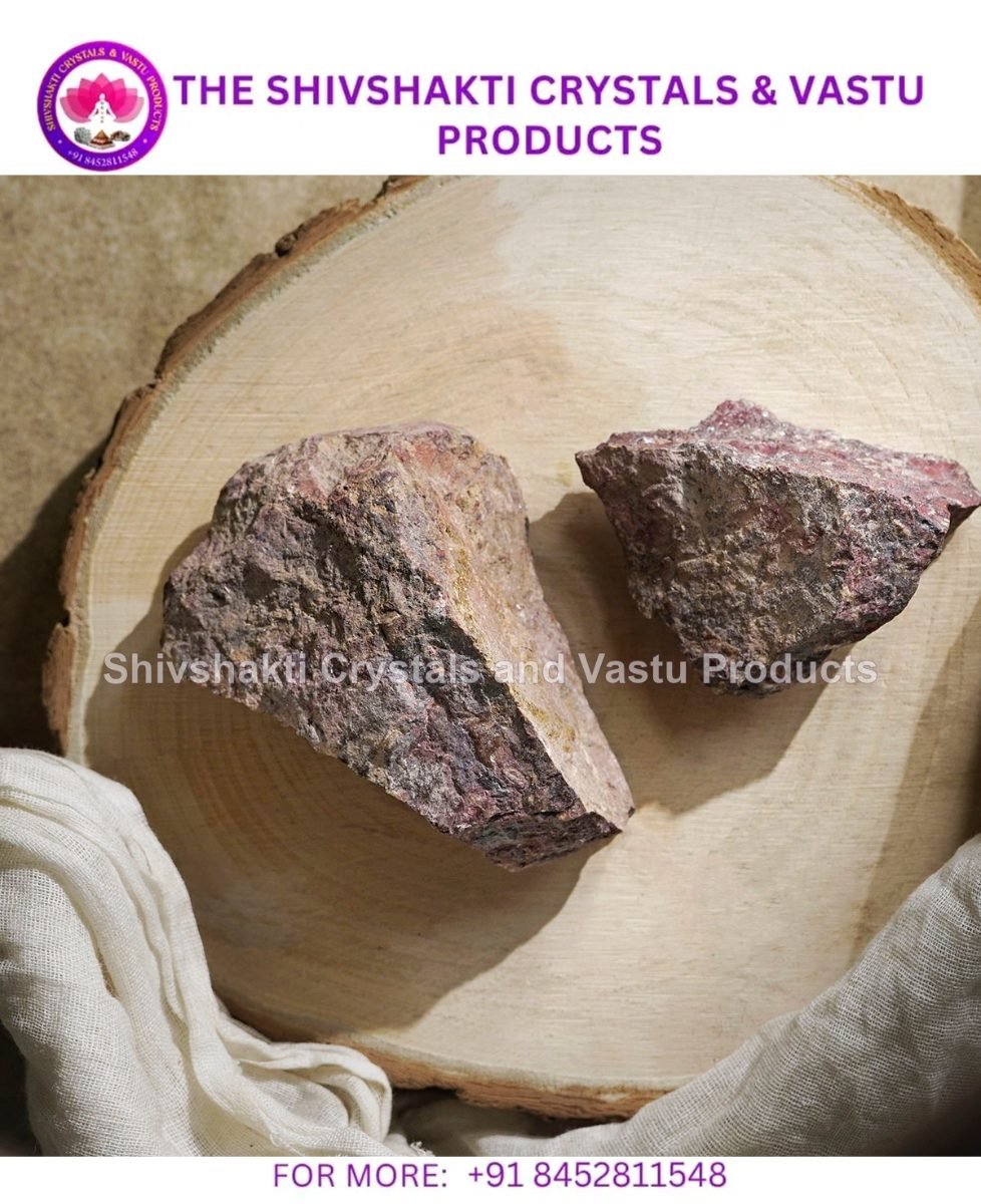 Red Jasper With Hematite Raw