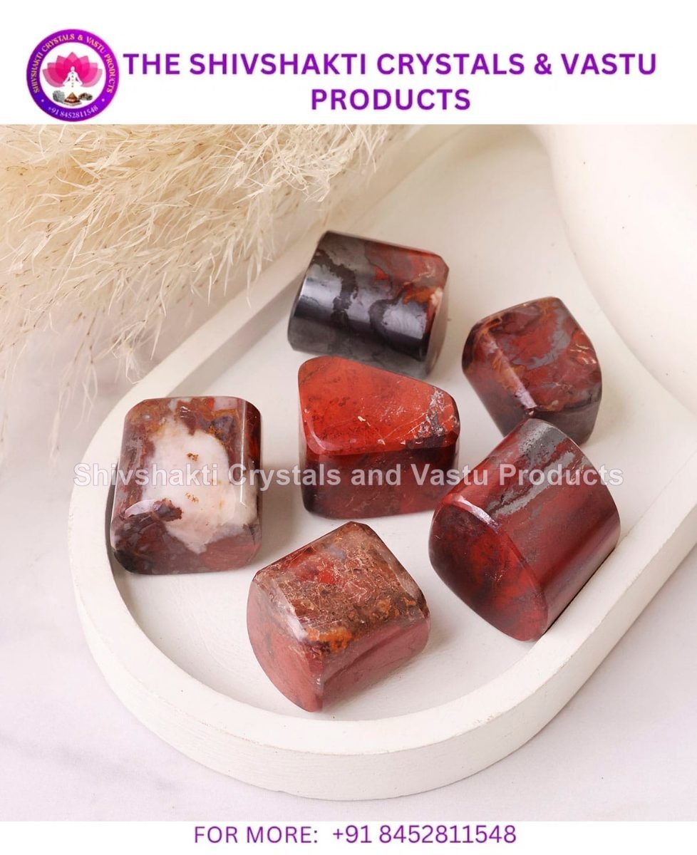 Red Jasper With Hematite Tumble