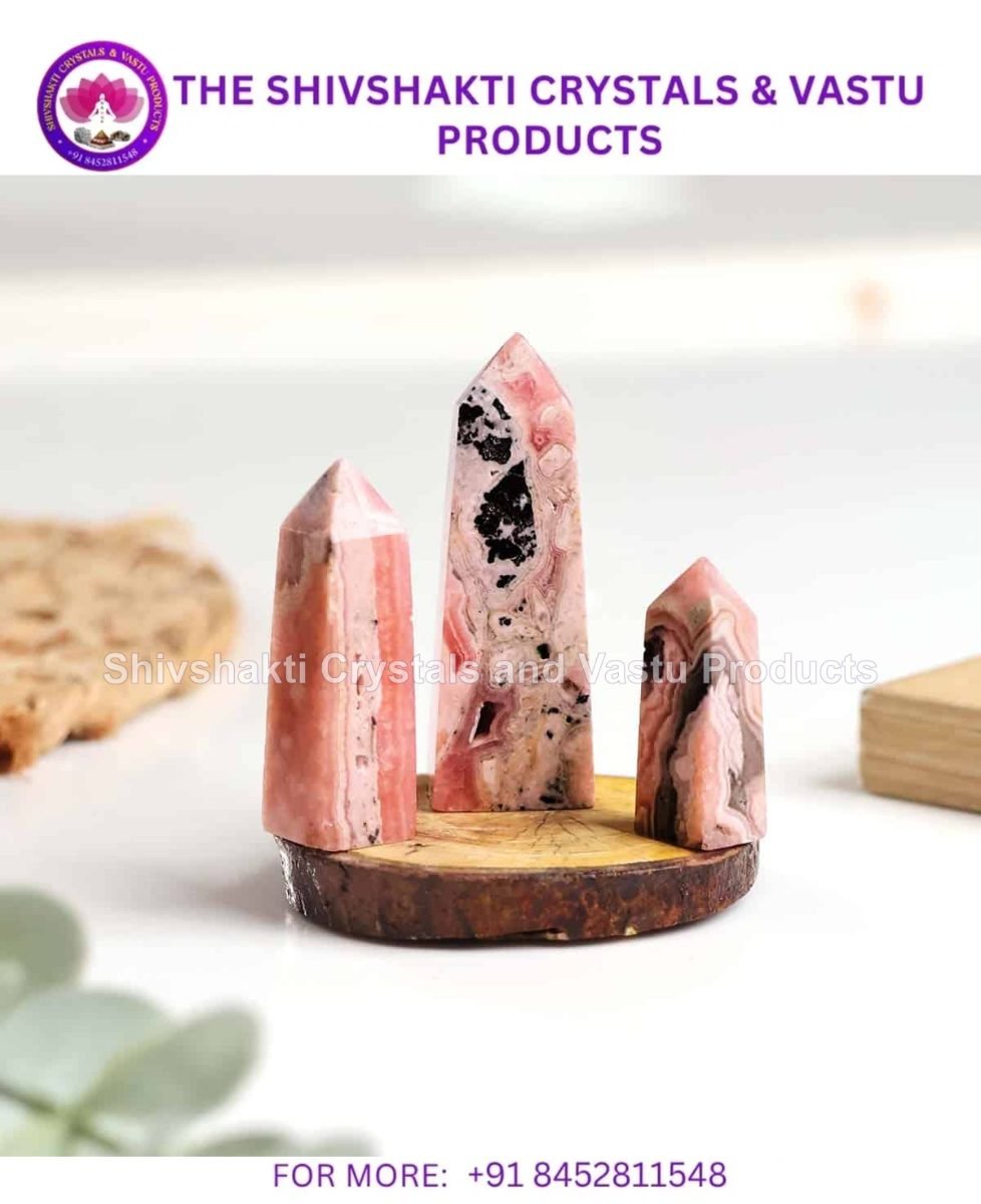 Rhodochrosite Small Tower Point