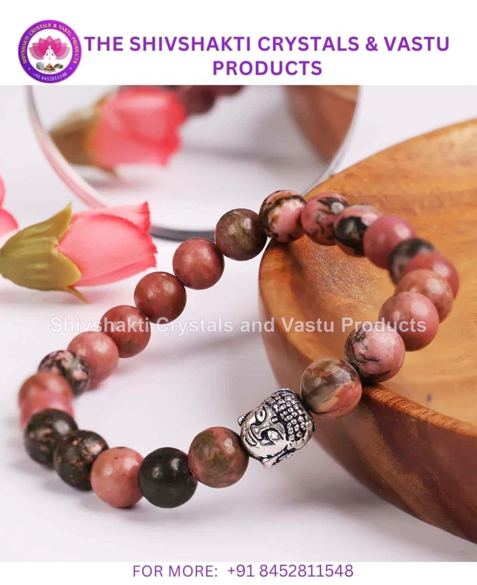 Rhodonite Buddha Bracelet