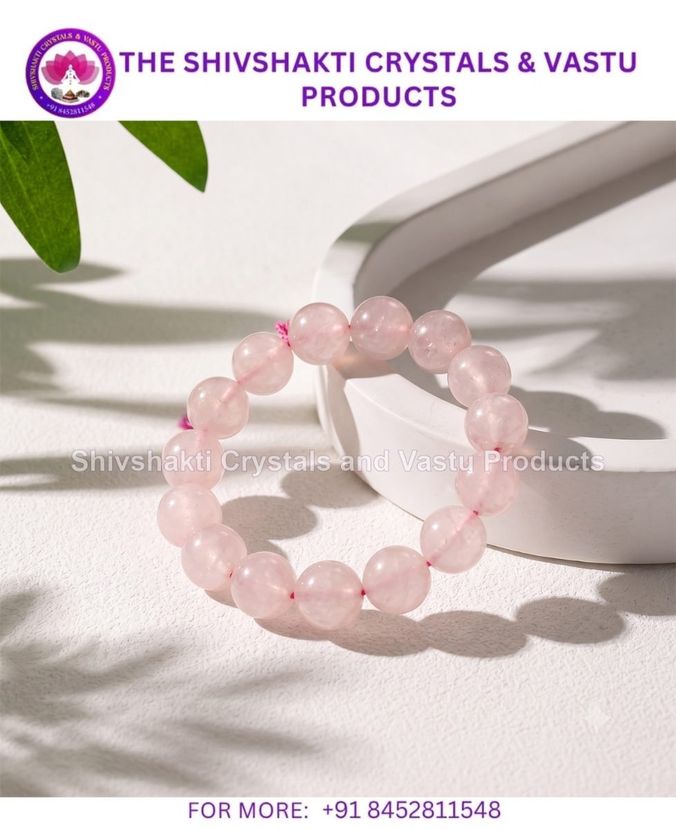 Rose Quartz Bracelet 14mm