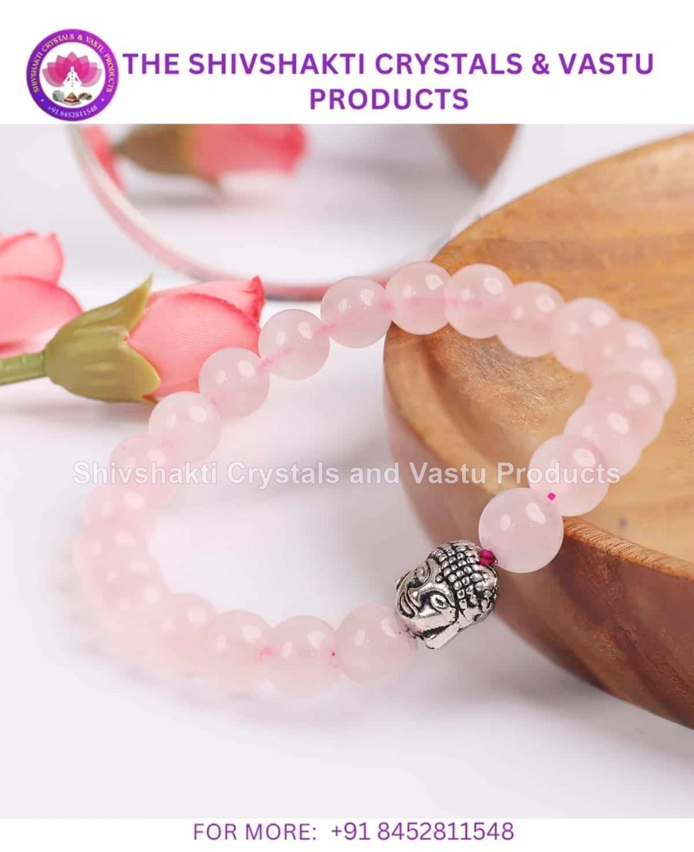 Rose Quartz Buddha Bracelet