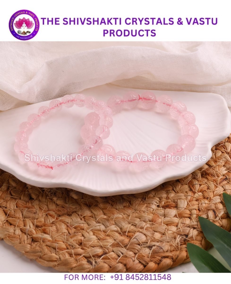 Rose Quartz Buddhist Bracelet