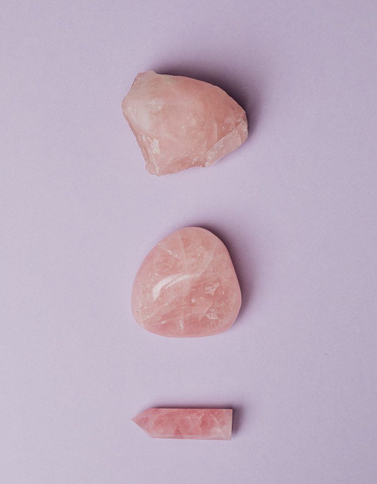 Rose Quartz Chips Stone