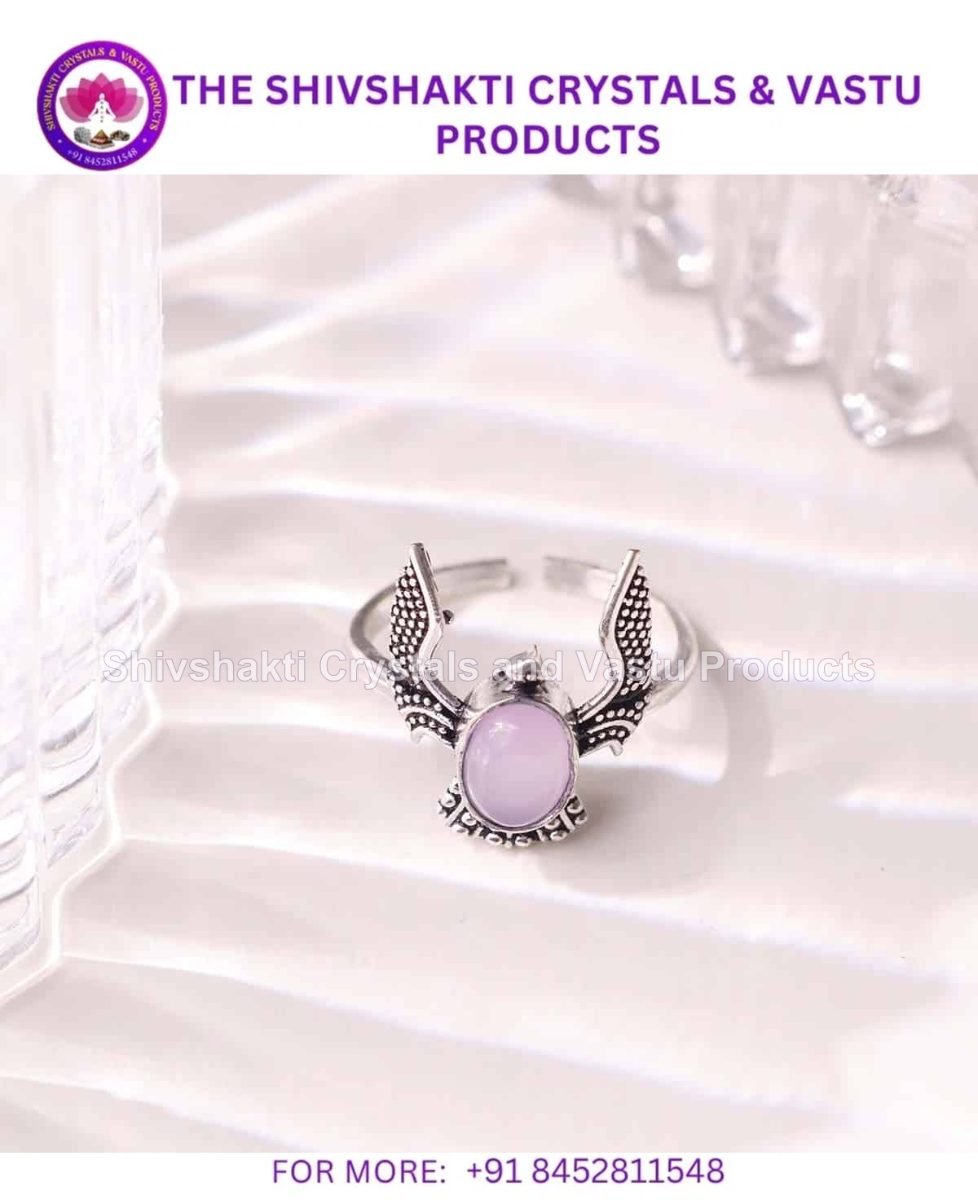 Rose Quartz Eagle Ring