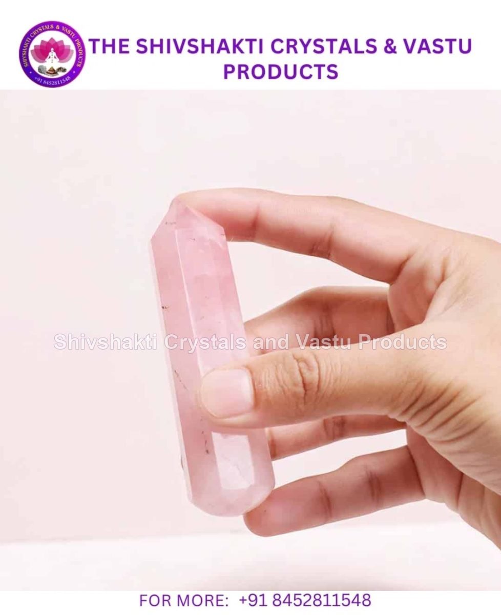 Rose Quartz Pencil Massager Wand