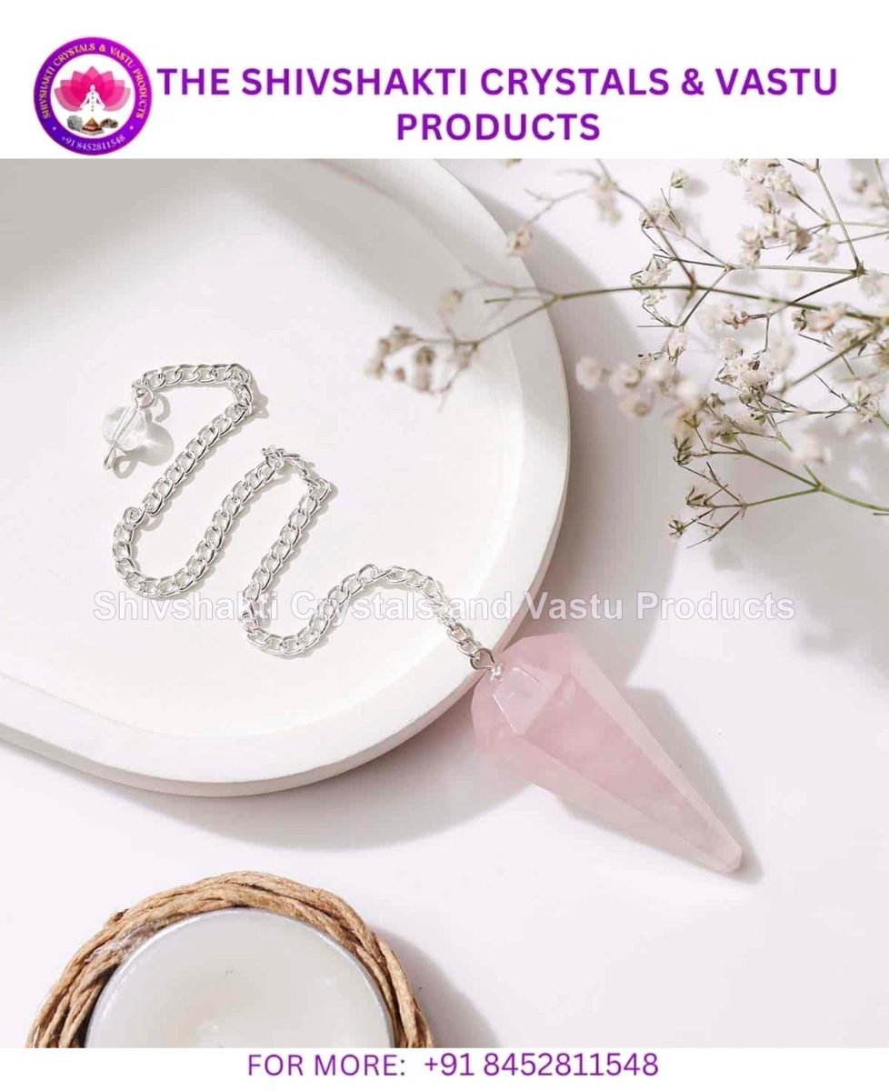 Rose Quartz Point Pendulum