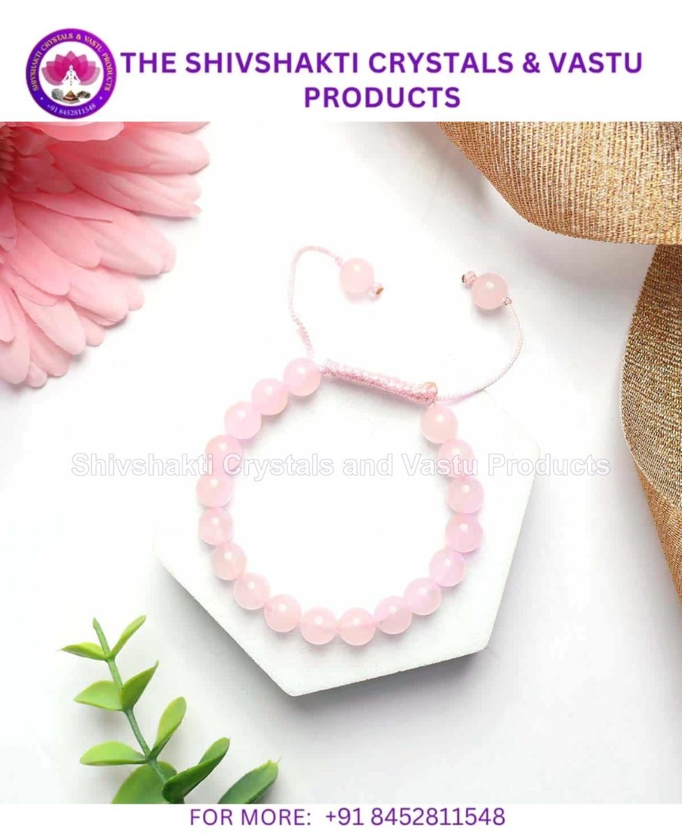 Rose Quartz Thread Bracelet 8mm