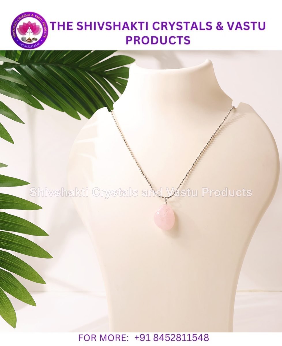 Rose Quartz Tumble Pendant