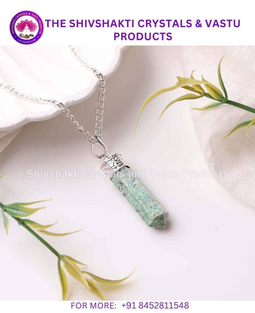 Ruby Fuchsite Pencil Pendant