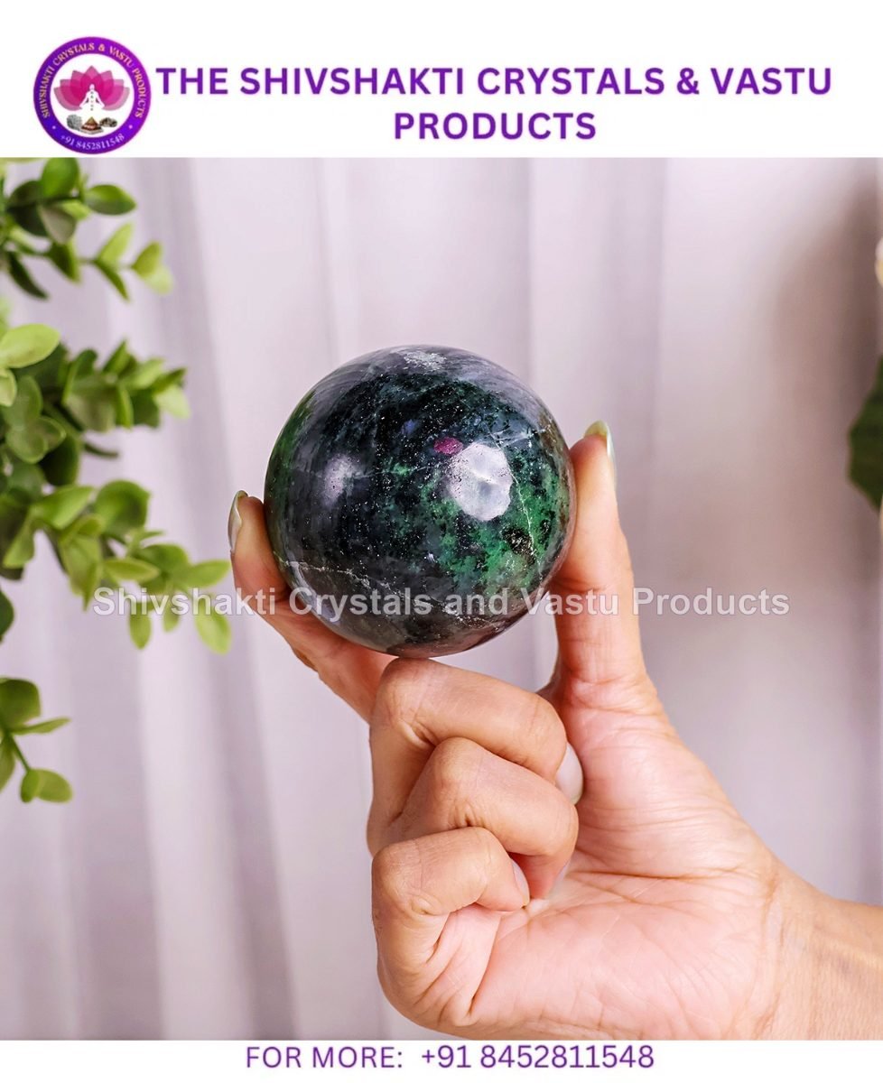 Ruby Zoisite Sphere