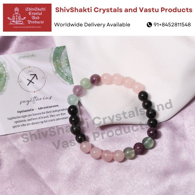 Saggittarius ( Dhanu ) Zodiac Sign Bracelet 8MM
