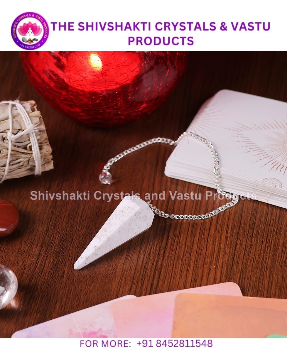 Scolecite Point Pendulum
