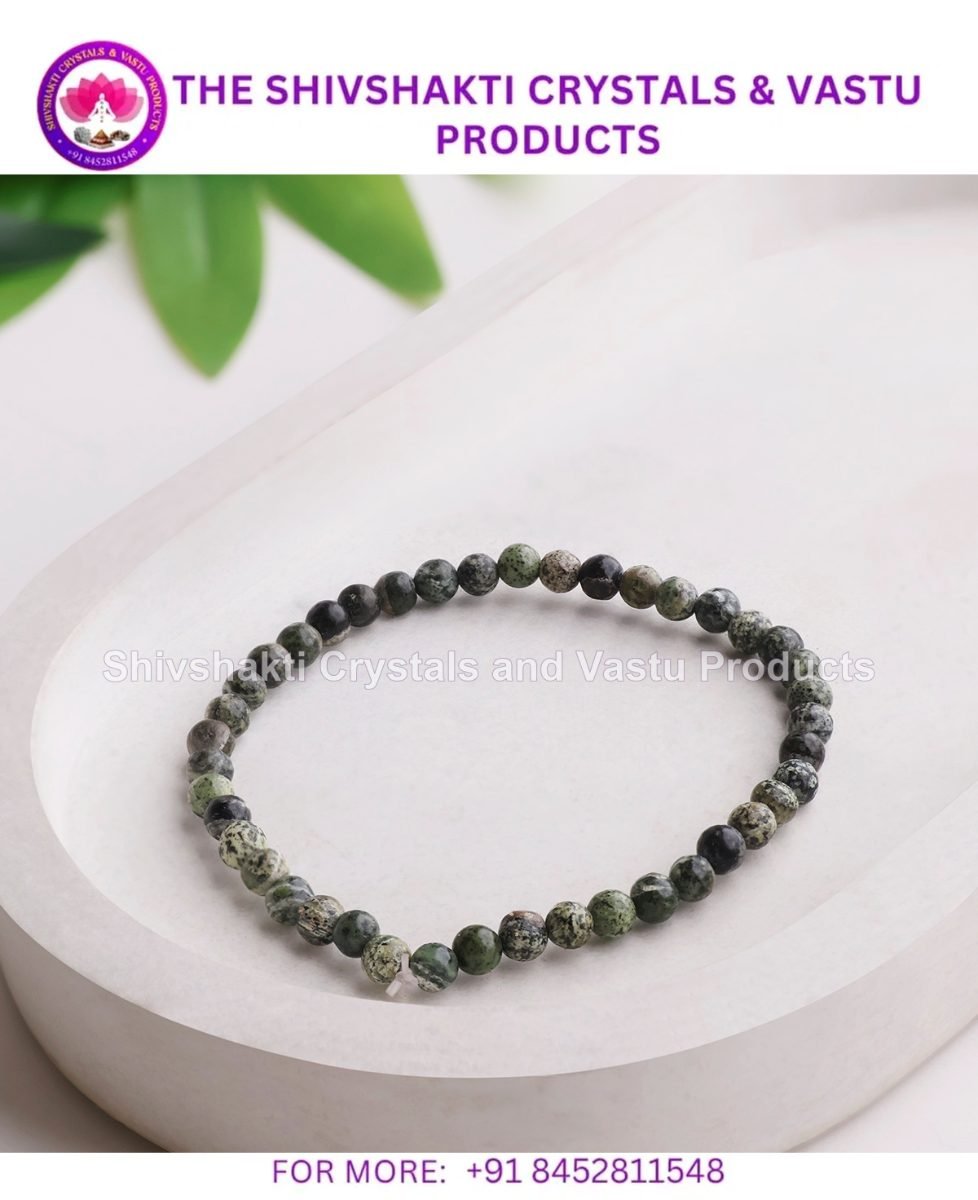 Seraphinite Bracelet 4 mm