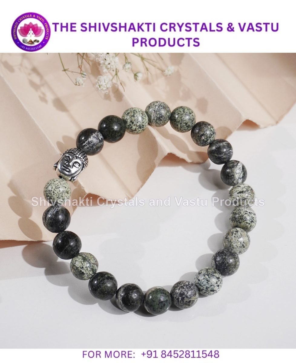 Seraphinite Buddha Bracelet 8 MM