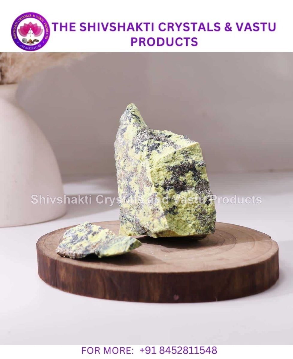 Serpentine With Pyrite Raw