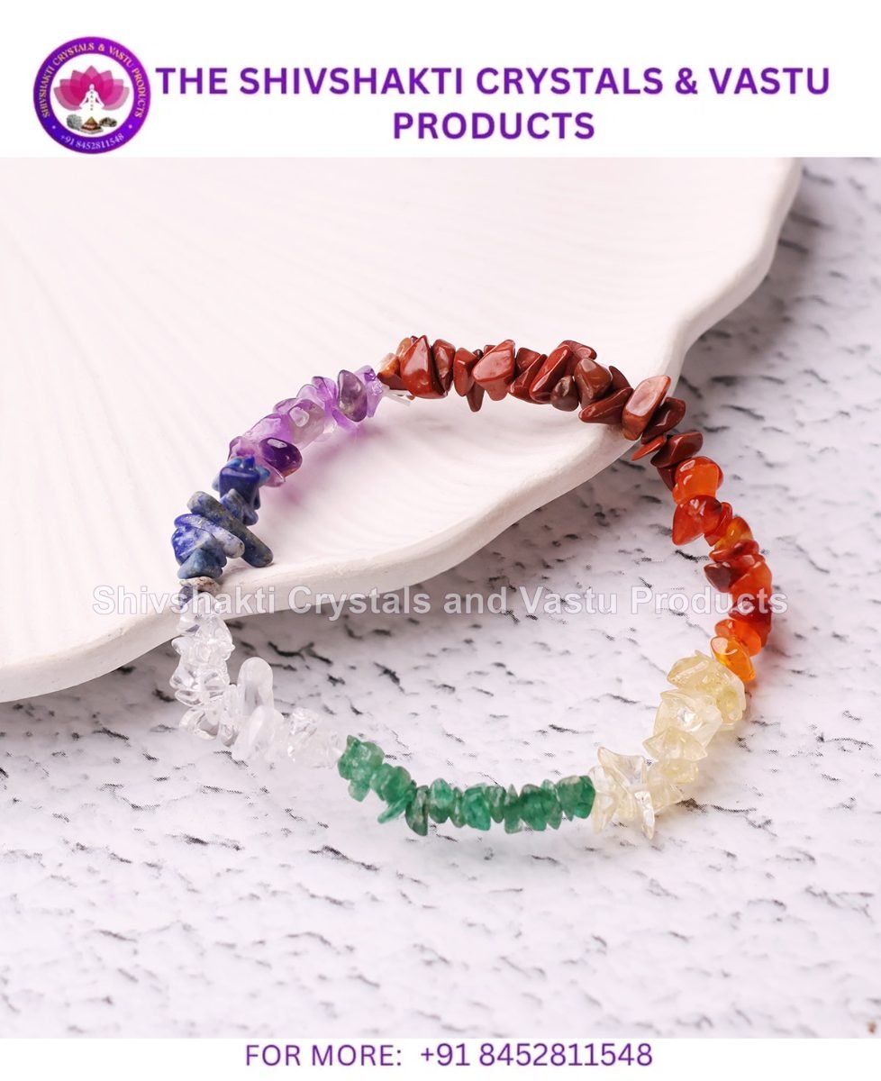 Seven Chakra Chips Bracelet