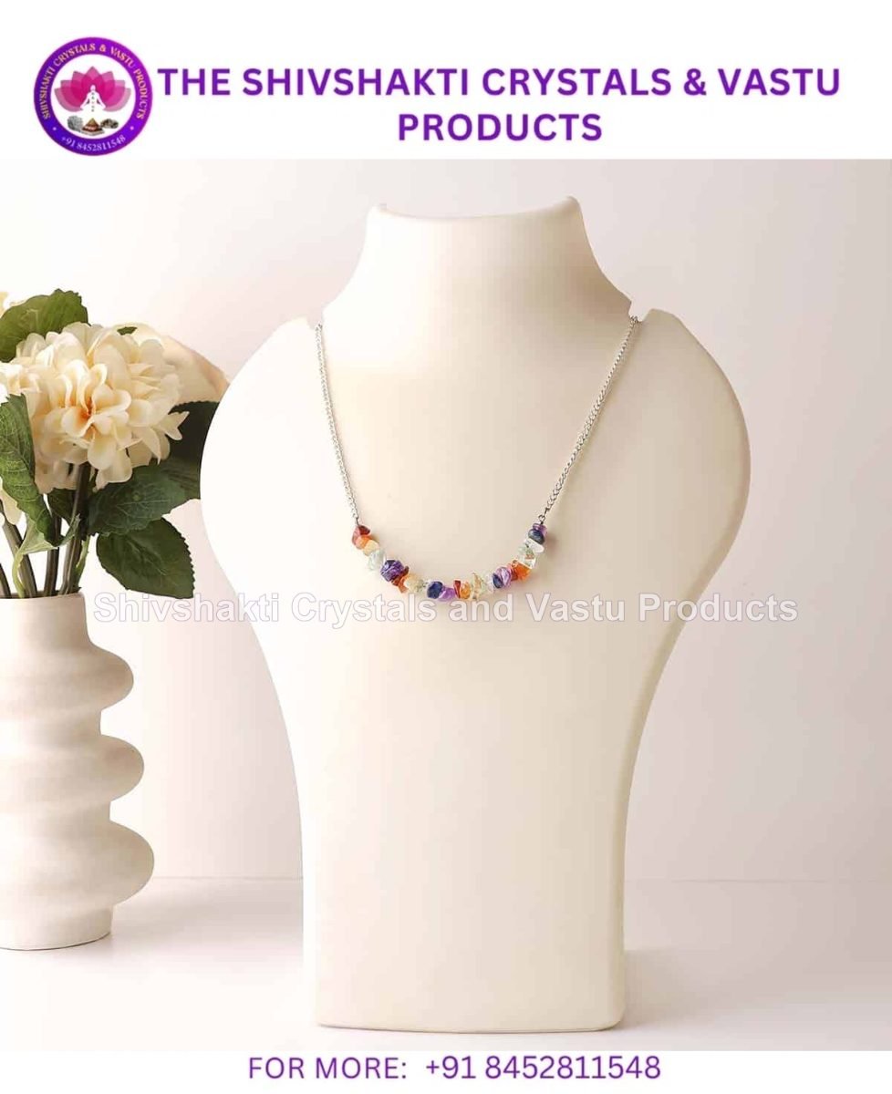 Seven Chakra Chips Choker Necklace