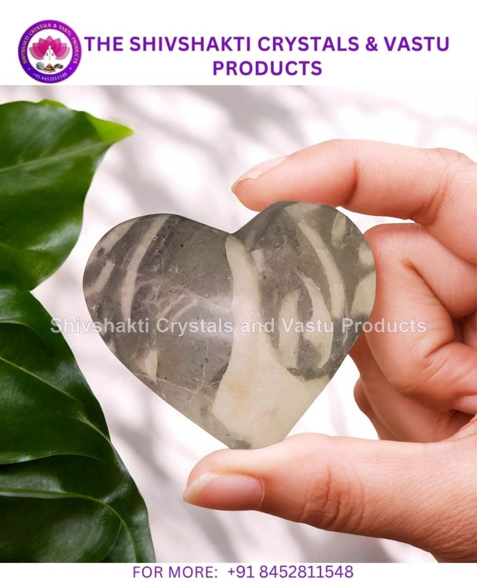 Shell Stone In Heart Shape