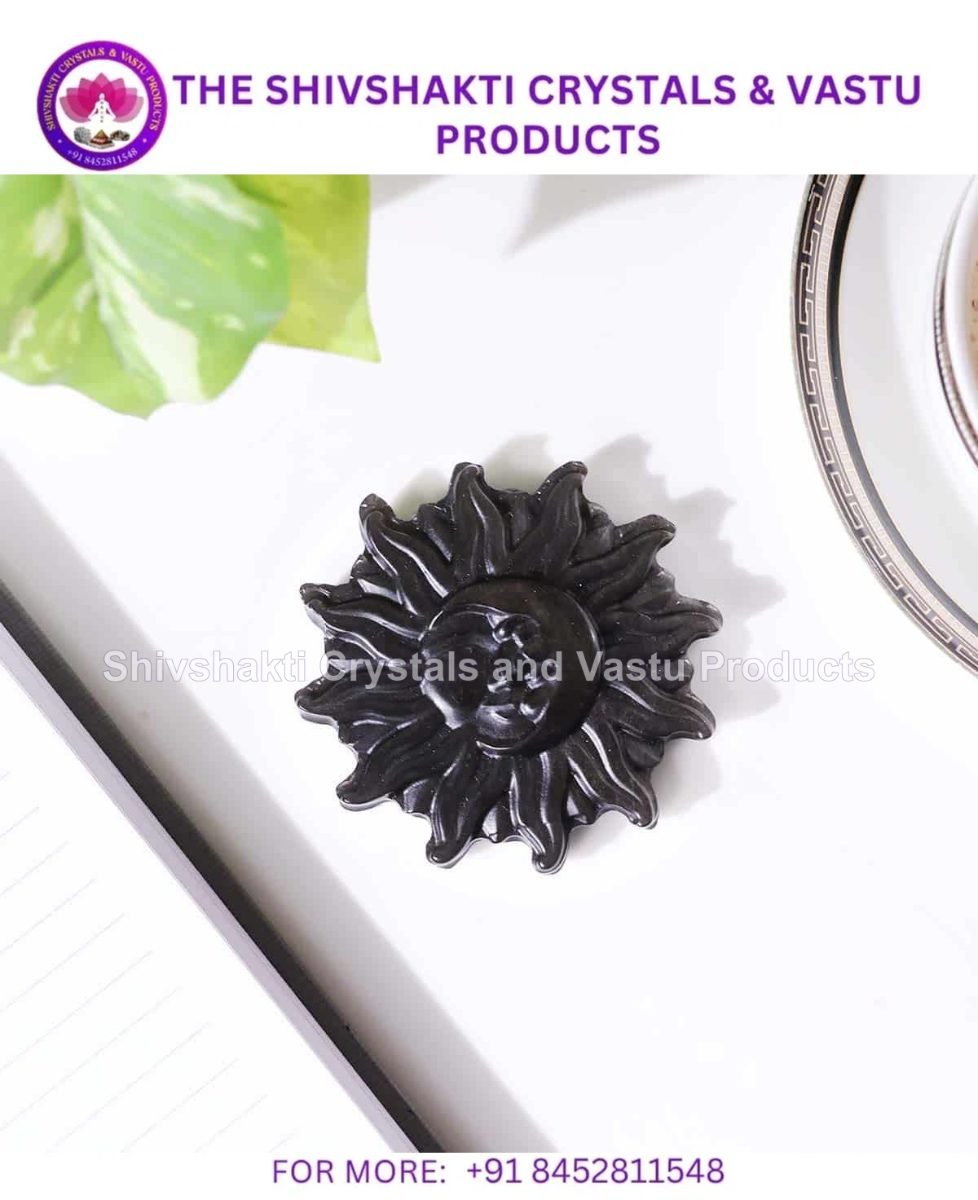 Silver Sheen Obsidian Sun Moon