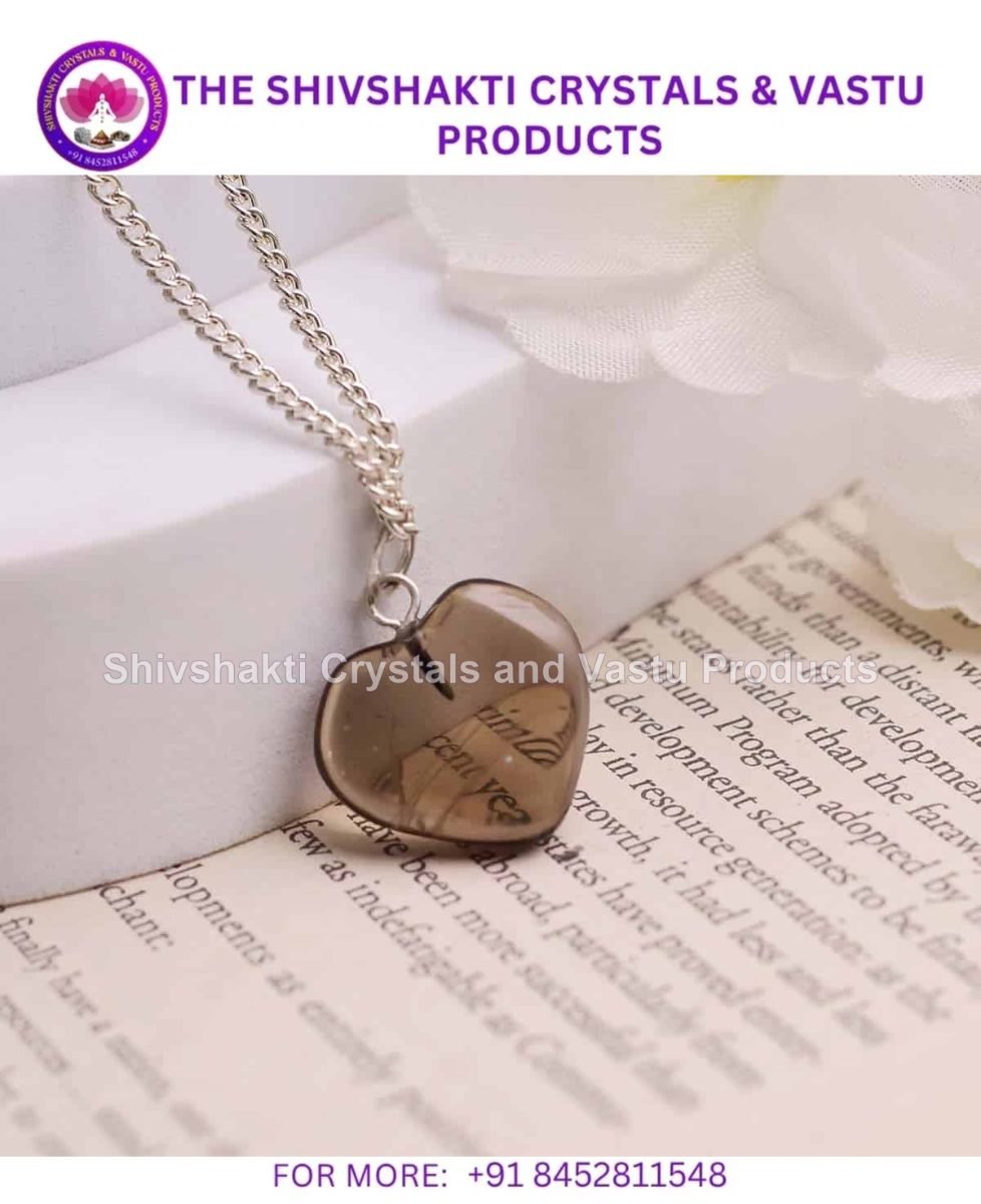 Smoky Quartz Mini Heart Pendant