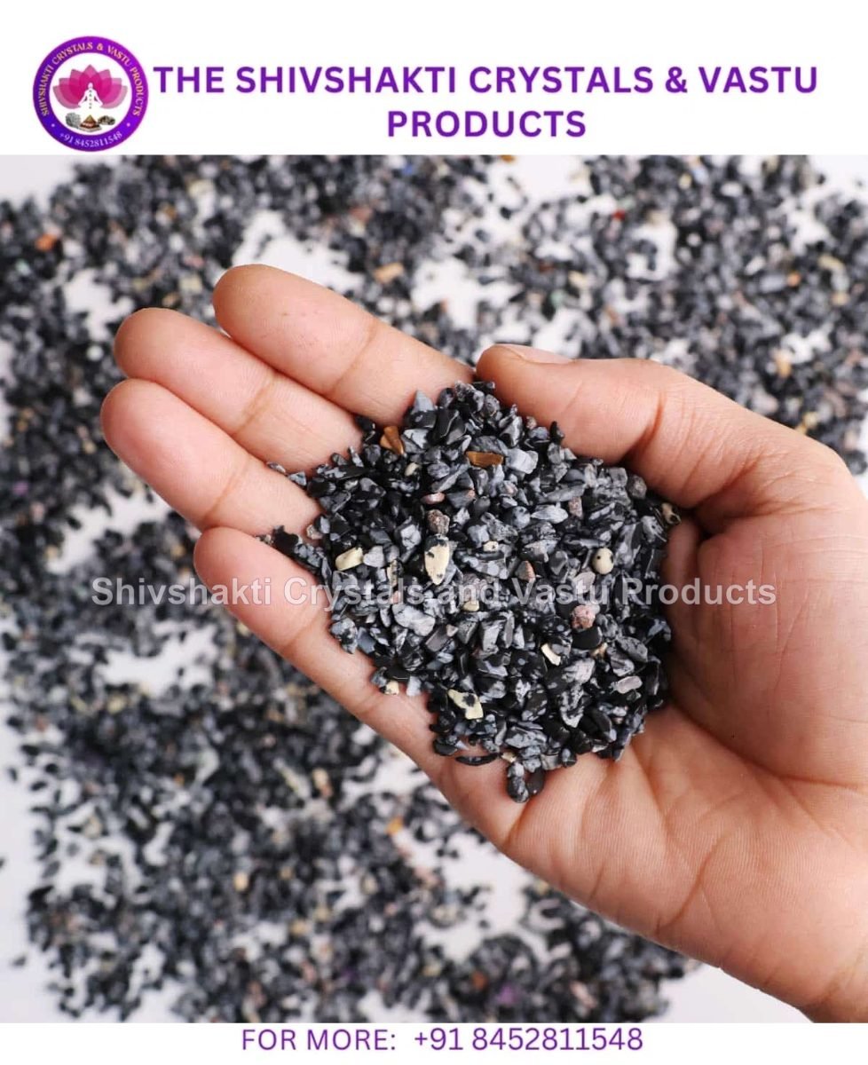 Snowflake Obsidian Chips Stone