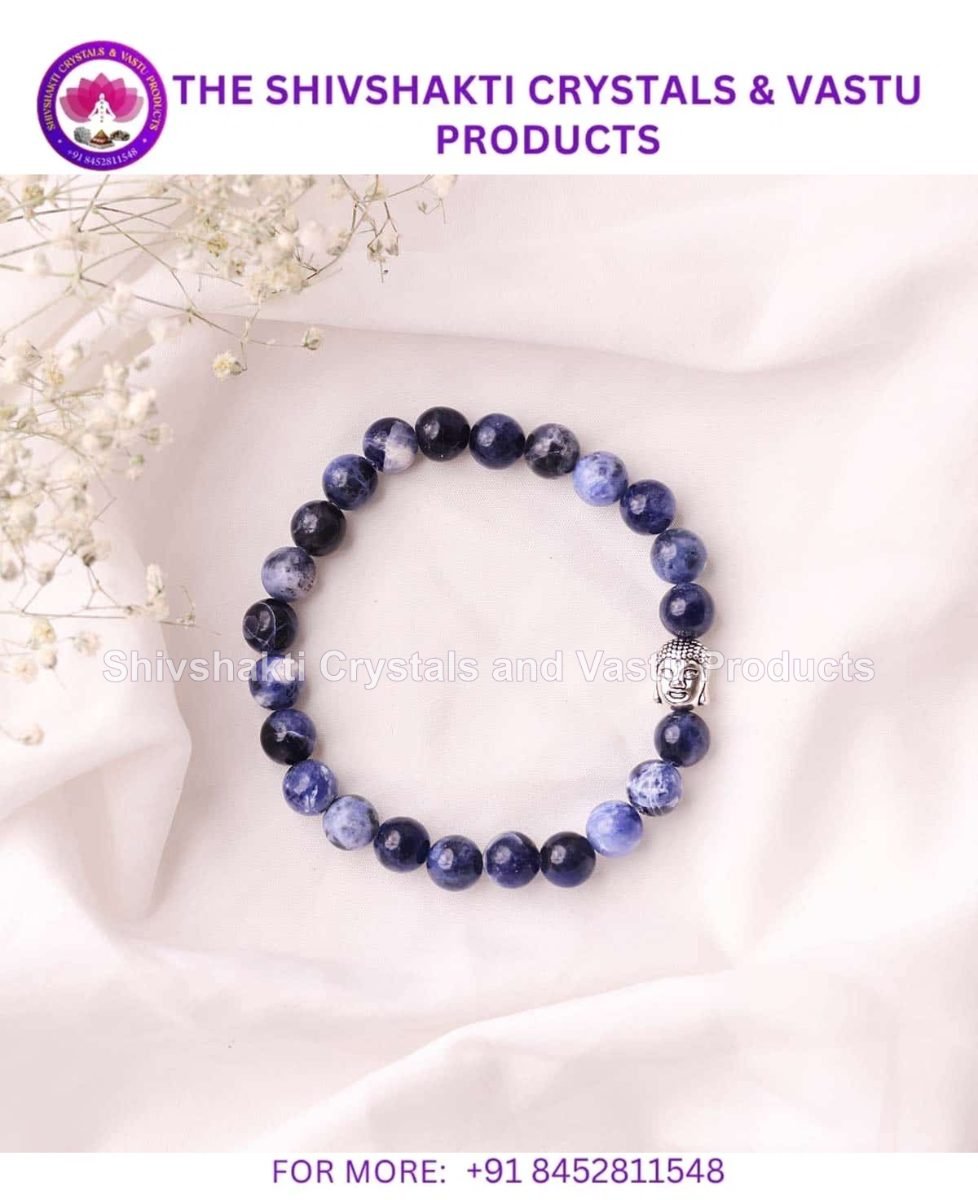 Sodalite Buddha Bracelet