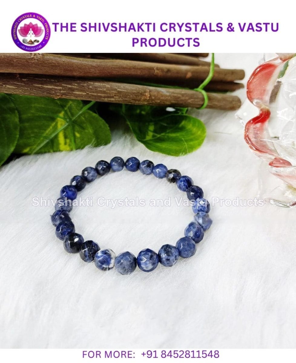 Sodalite Faceted Bracelet