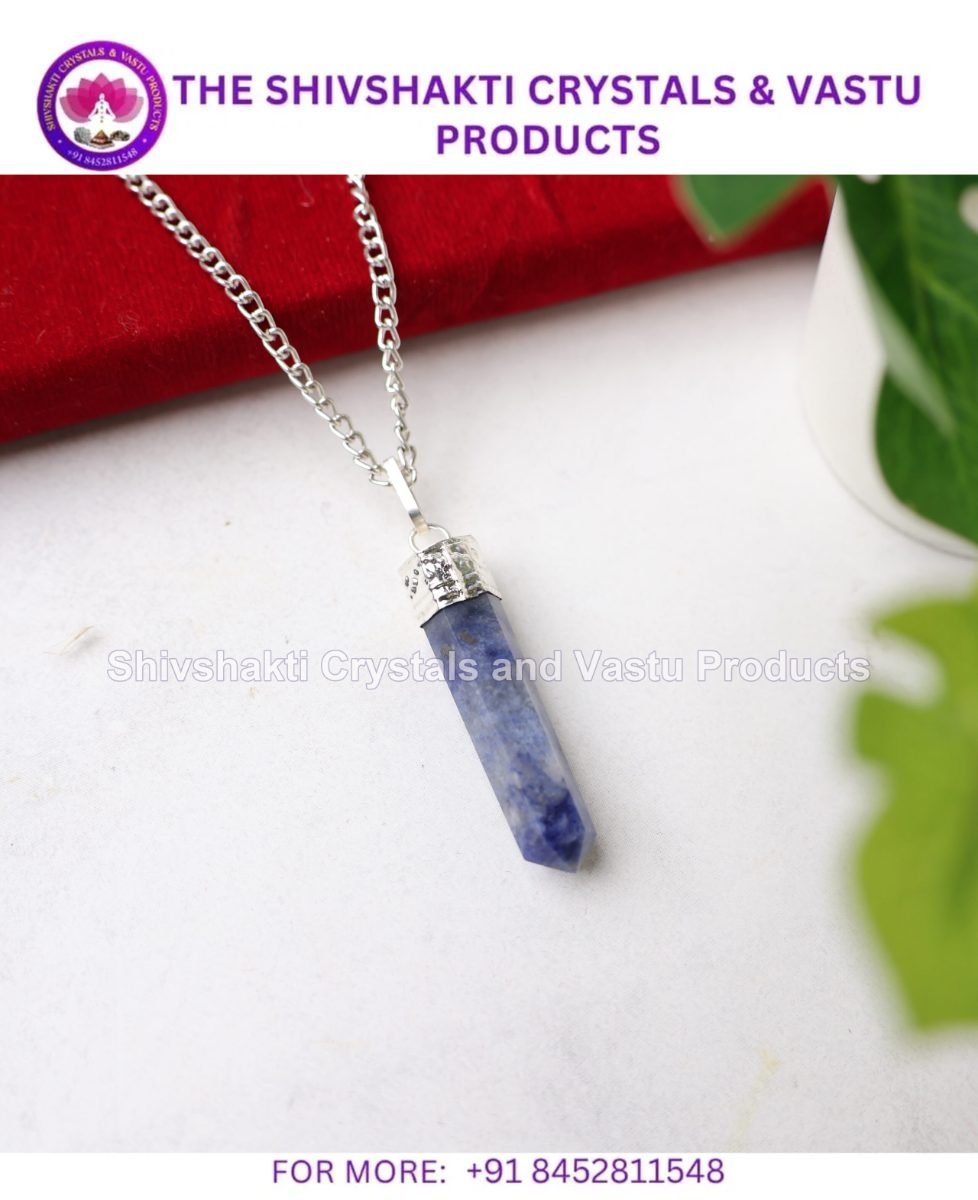 Sodalite Pencil Pendant