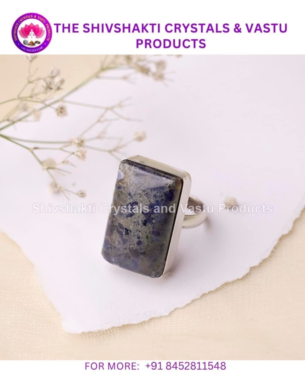 Sodalite Square Ring