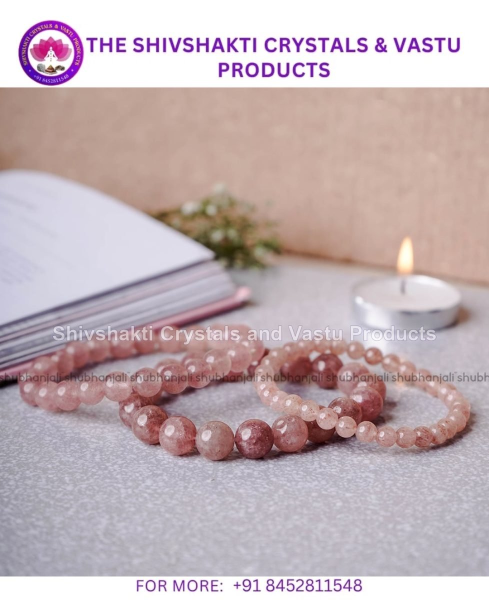 Strawberry Quartz Bracelet