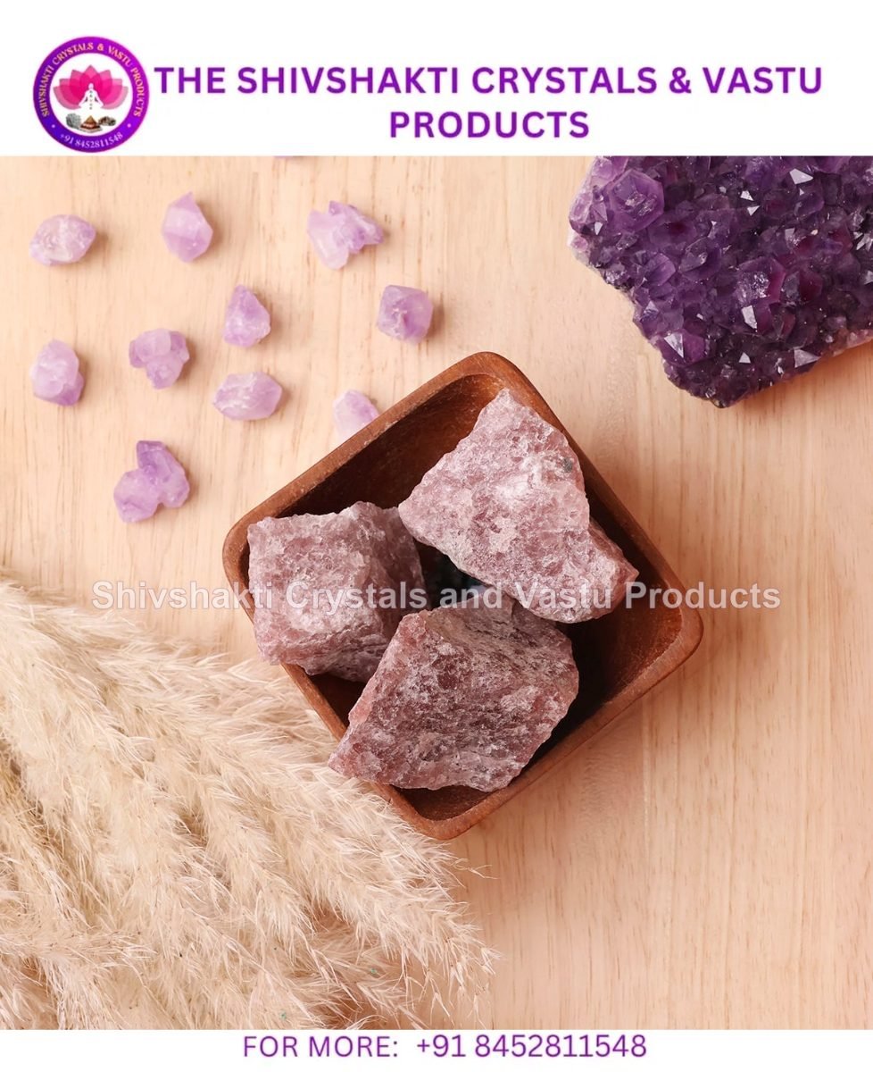 Strawberry Quartz Raw Stone