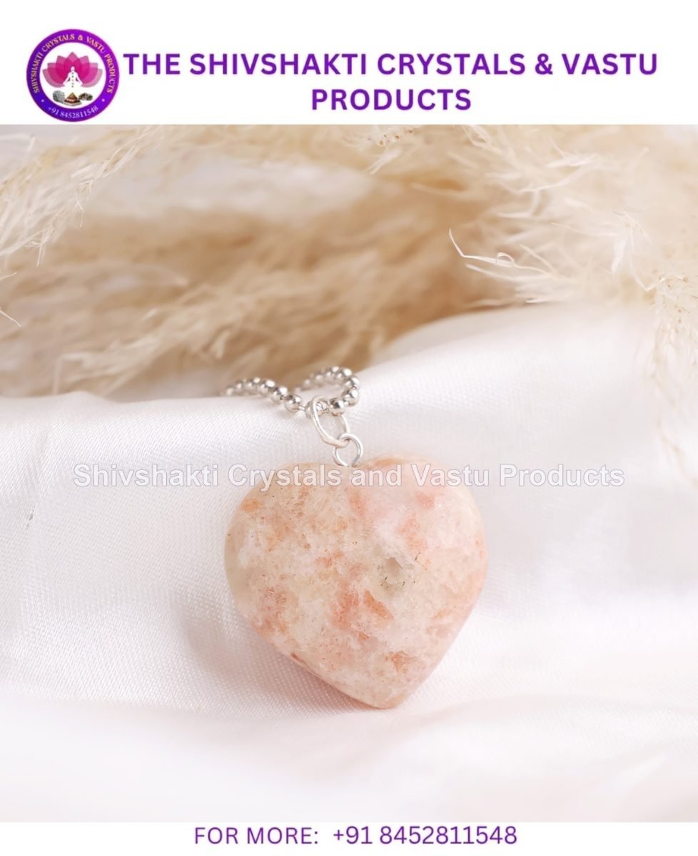 Sunstone Heart Pendant