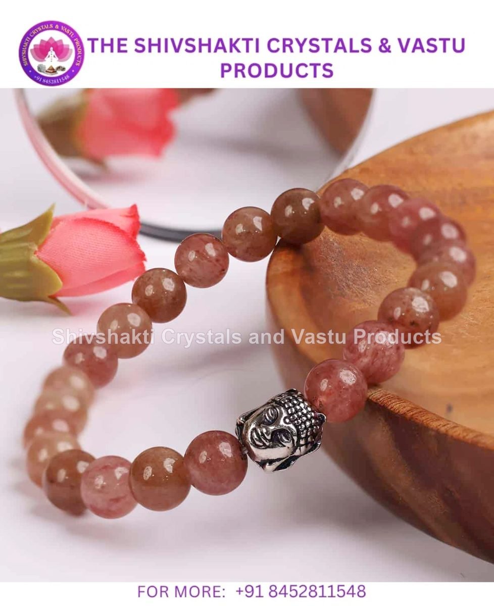 Sunstone Heated Buddha Bracelet