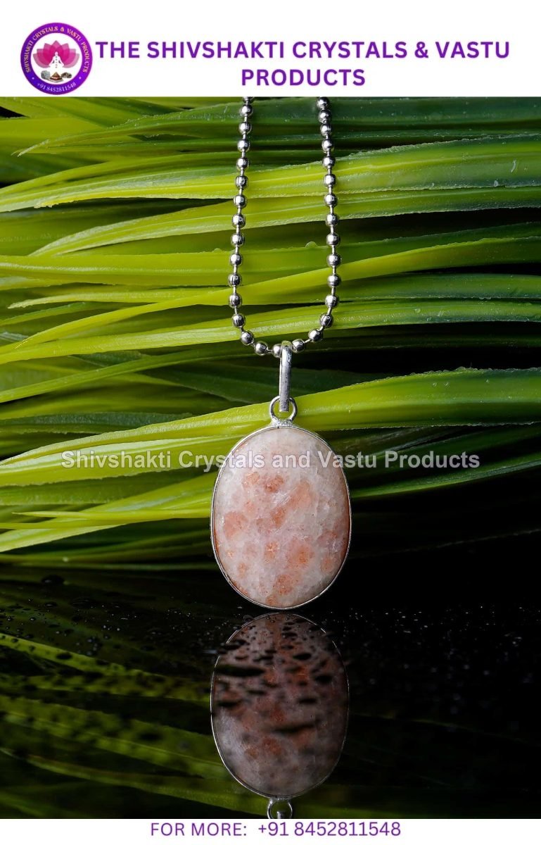 Sunstone Oval Shape Pendant