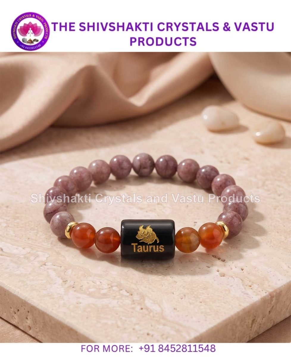 Taurus (वृषभ राशि) Zodiac Symbol Bracelet