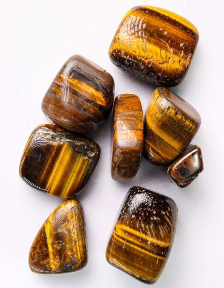 Tiger Eye Chips Stone