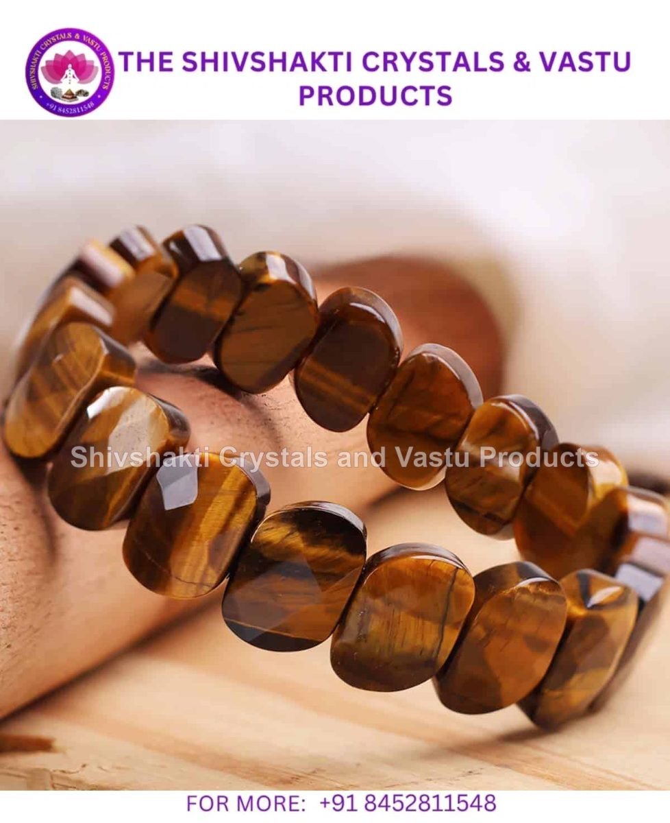 Tiger Eye Oval Faceted Bracelet