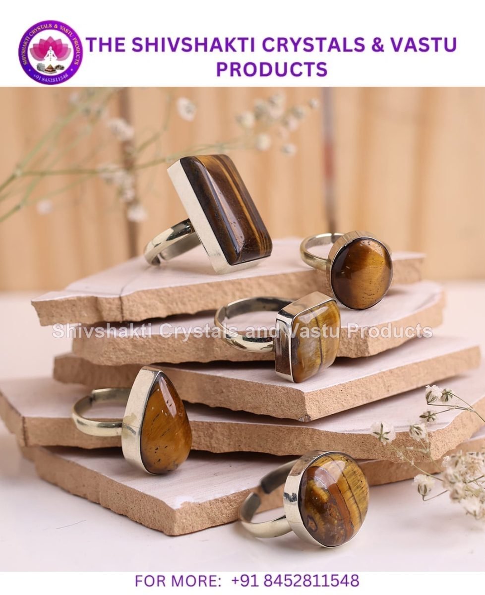Tiger Eye Stone Rings