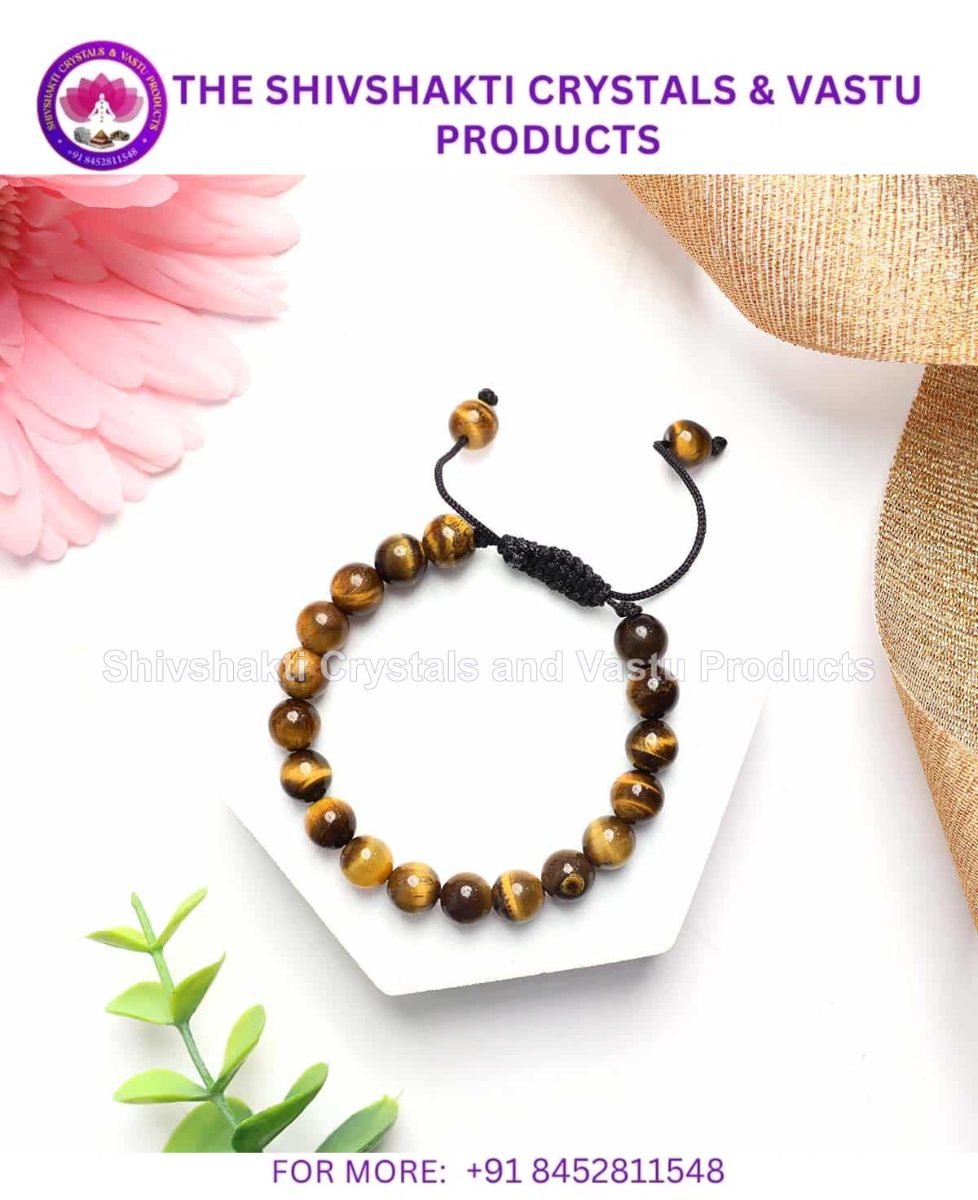 Tiger Eye Thread Bracelet 8mm