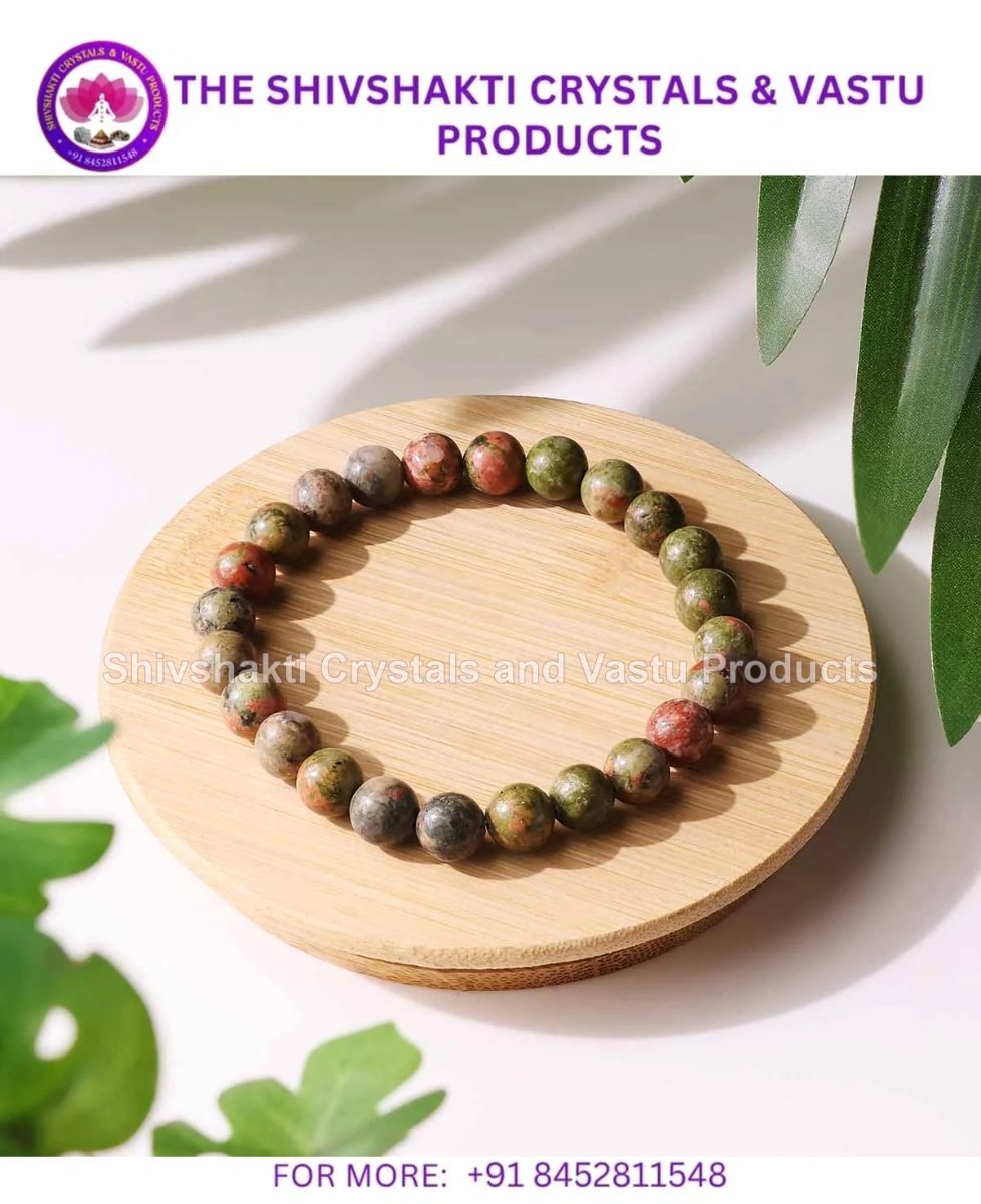 Unakite Bracelet 8mm
