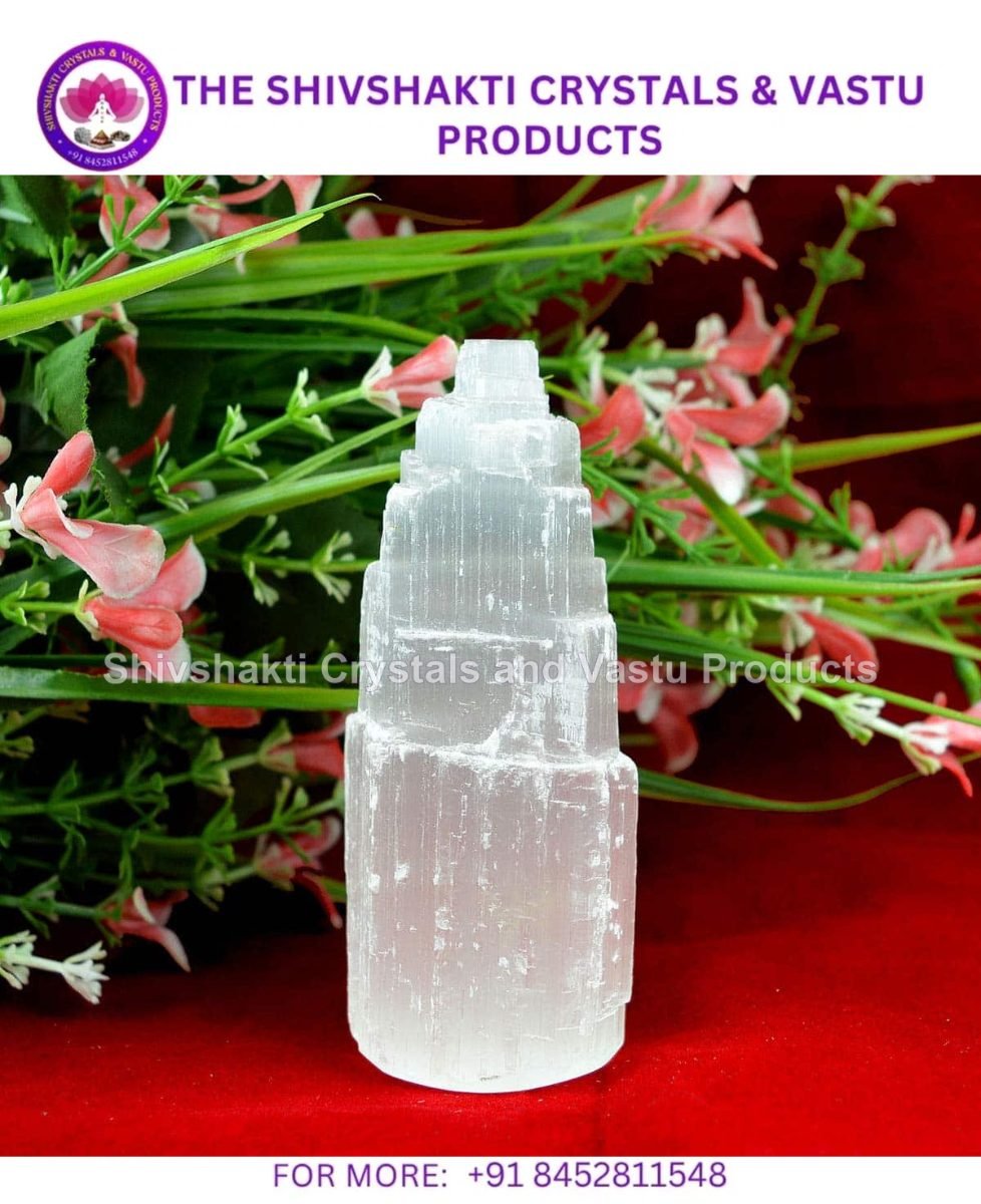 Vastu Selenite Crystal / Selenite Skyscraper Towers