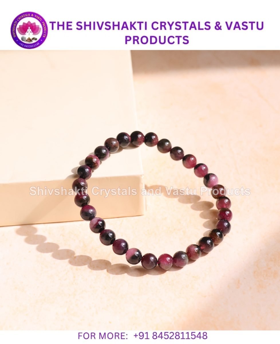 Watermelon Tourmaline Bracelet HQ