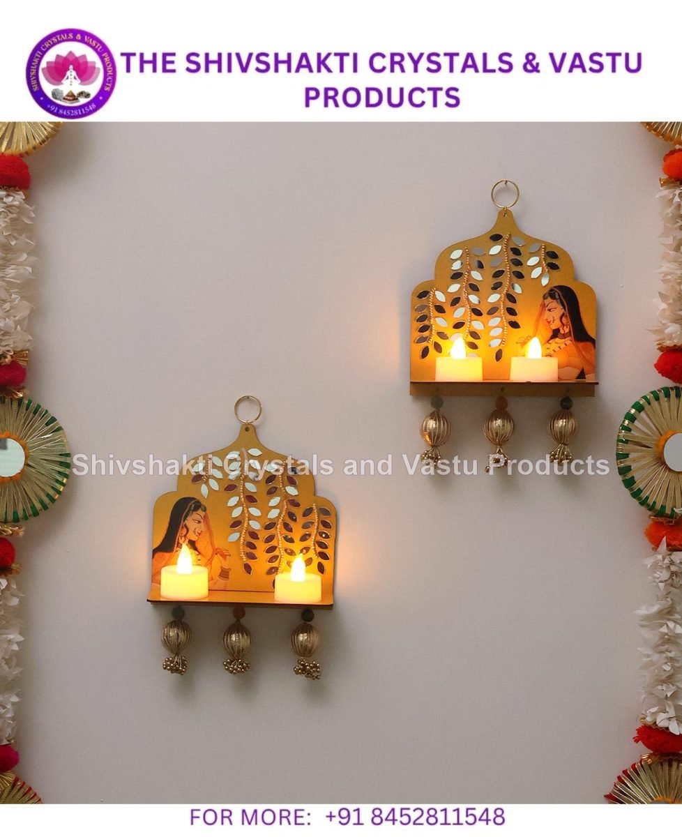 Wealth Beads Wall Hanging With LED