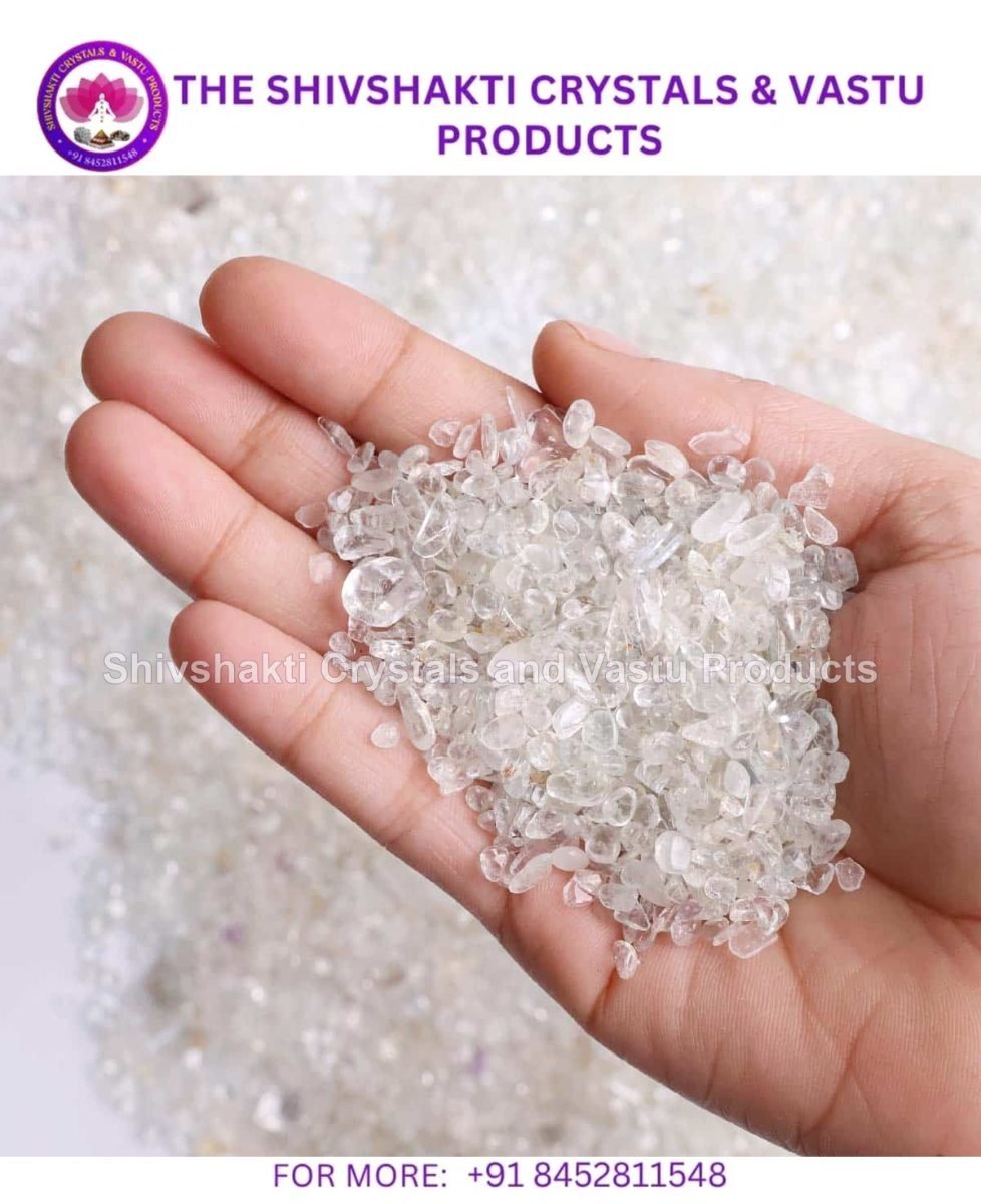 White Topaz Chips Stone
